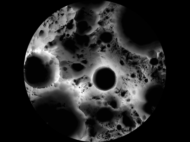 Illustration for article titled Say hello to the Moon's true "dark" side